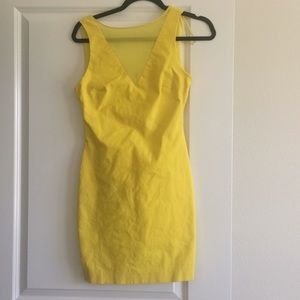 Yellow Zara dress